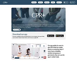 Example of UX Design App CPR+