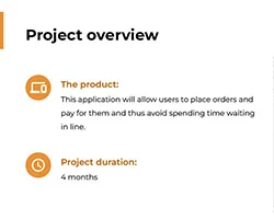 Example of UX Design App El Ilusionista Café